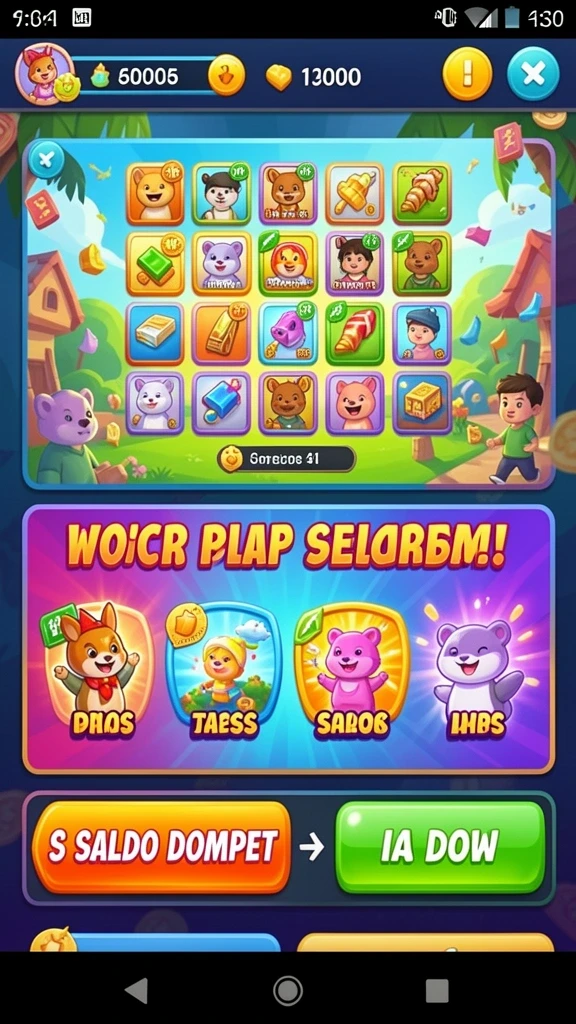 33l - Tangkapan layar dari lingkungan game yang luas dan detail.