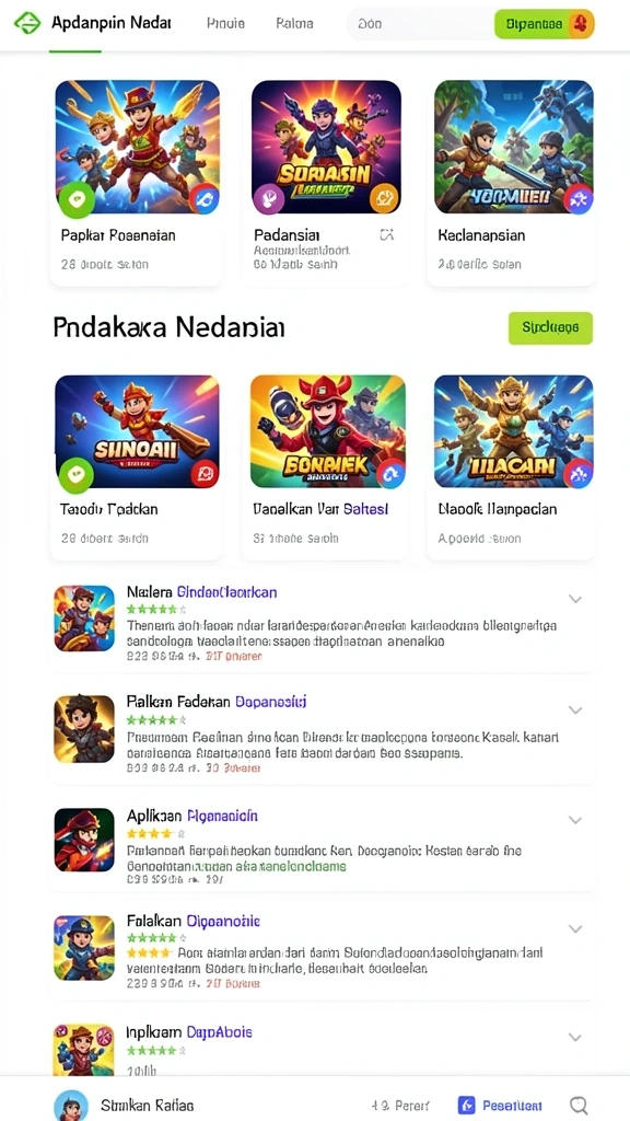 ceria33 - Tampilan antarmuka yang ramah pengguna.
