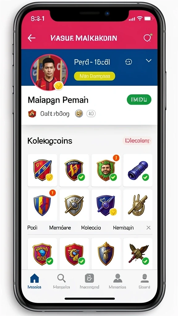 cinasipit - Menu level yang mudah dinavigasi.