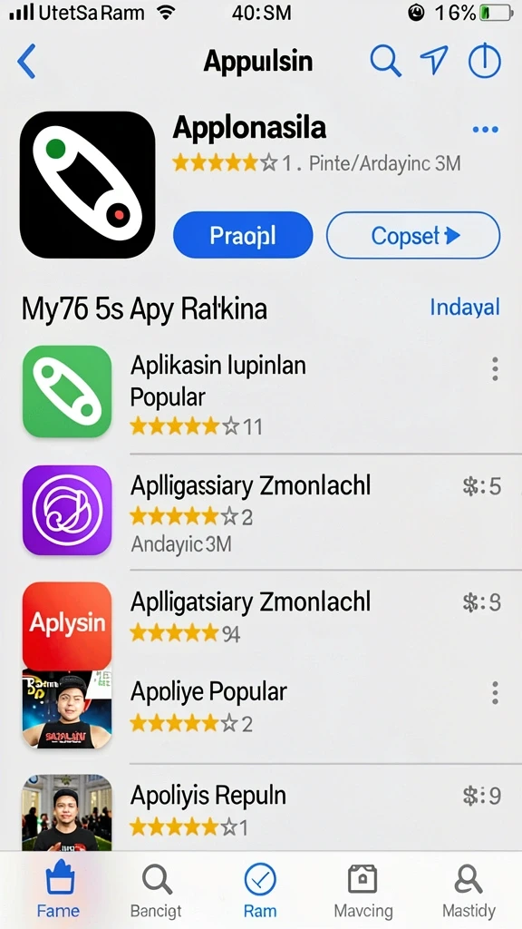 luckydf - Tampilan antarmuka yang menarik dari LUCKYDF.