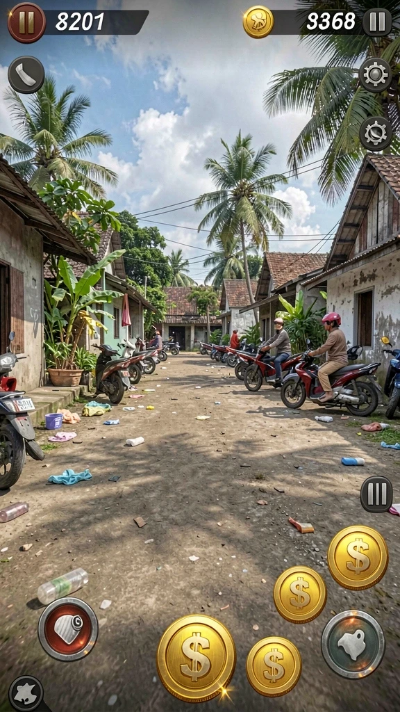 nv77 - Tampilan karakter utama yang menawan dan penuh aksi.